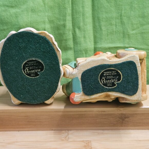 Pendelfin Stonecraft Bunny Rabbit DODGER & BARREL BOY - Lot of 2 READ - Picture 6 of 11